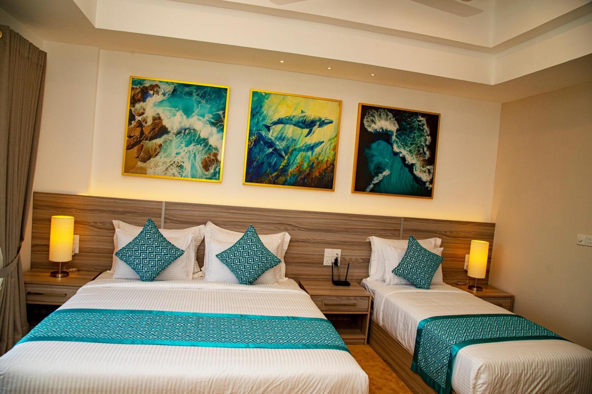 Negombo Ocean Breeze - Bliss On The Beach Luxury Apartments By Serendib Vacation Exterior foto